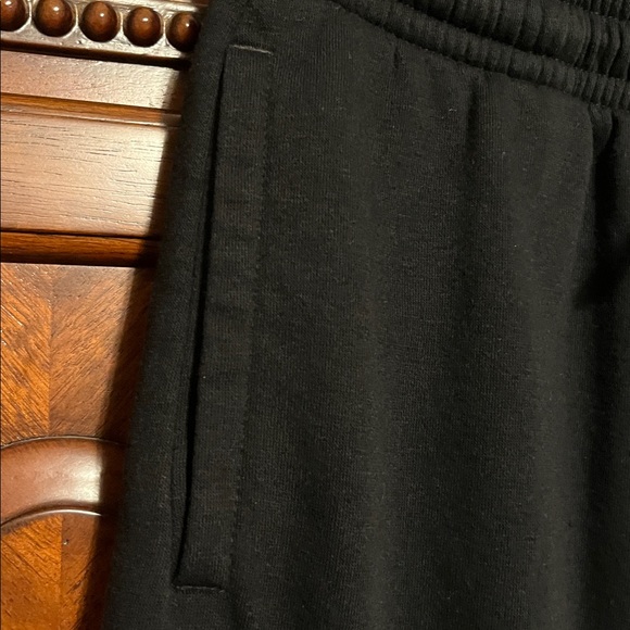 Jordan Kids Black Joggers with Red and White Details - Picture 7 of 13